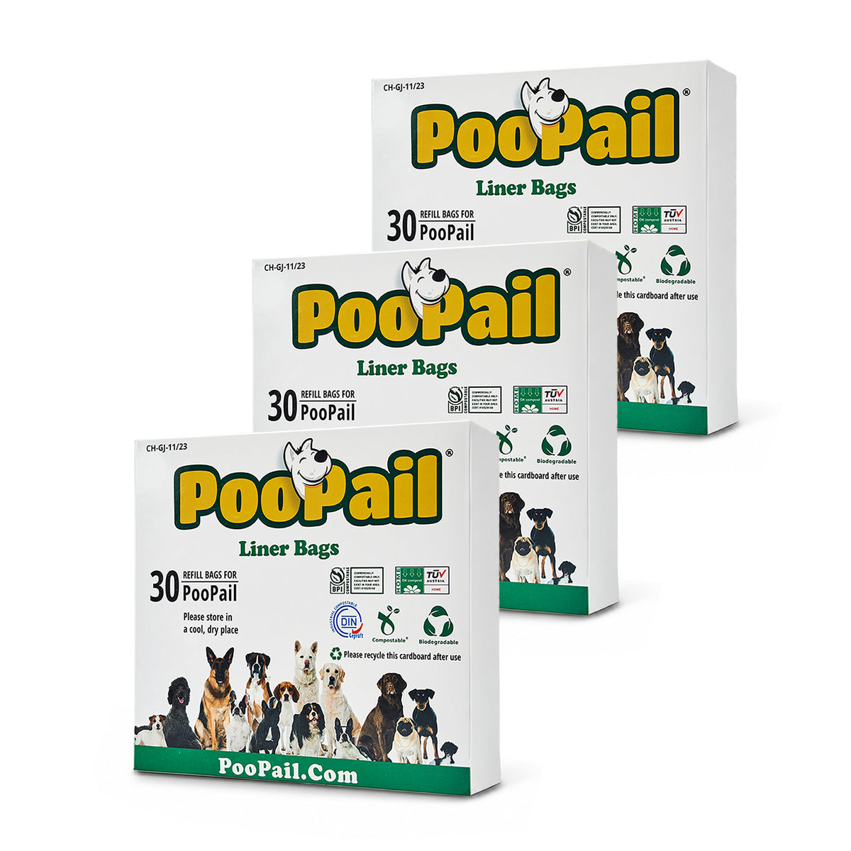 PooPail Liner Bags