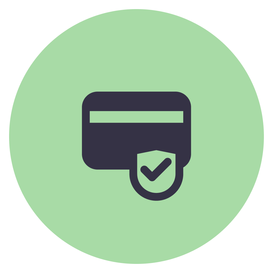 Secure payment and guaranteed safe checkout icon 2